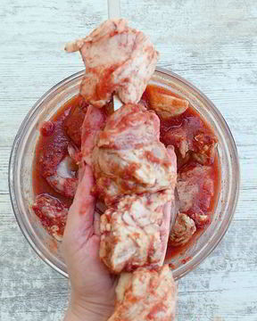 Томатный маринад для шашлыка