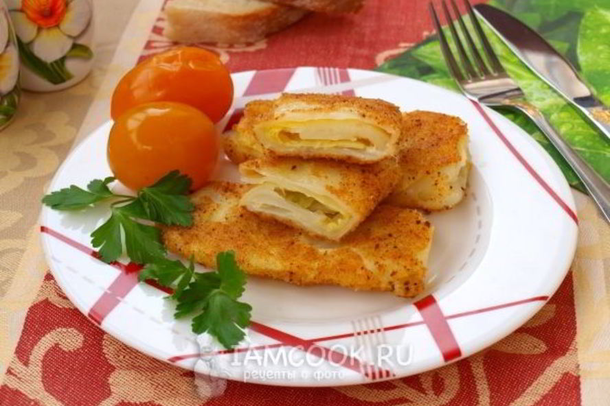 Рецепт капустного шницеля
