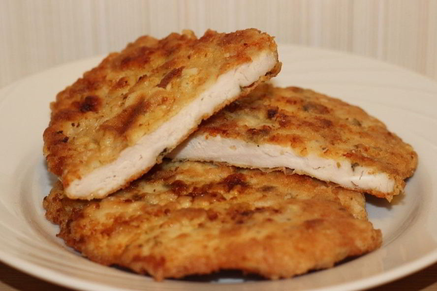 Рецепт куриного шницеля