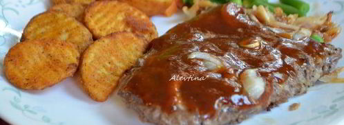 говяжьи стейки на сковороде. Шаг 6