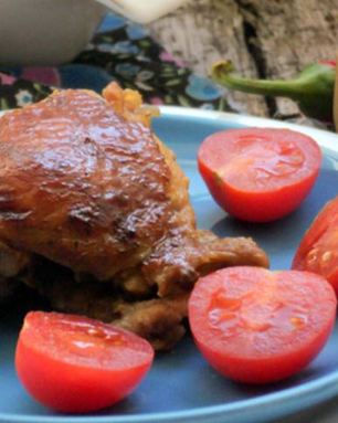 Куриные стейки в имбирно-пряном маринаде