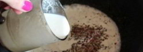 перечный соус для стейка. Шаг 2