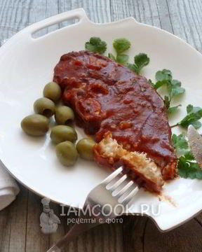 Стейк акулы по-итальянски