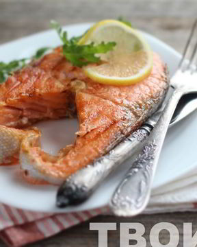 Стейк из форели