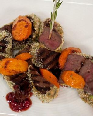 Стейк из оленины