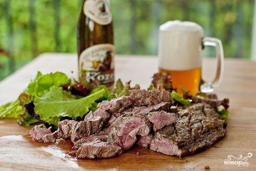 Рецепт стейка из пашины