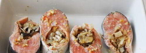 стейк из семги в духовке. Шаг 9