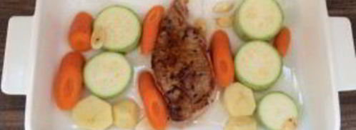 стейк из свиной корейки. Шаг 7