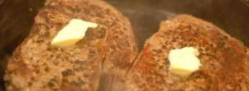 стейк из телятины на сковороде. Шаг 3