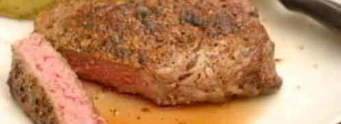 стейк из телятины на сковороде. Шаг 5