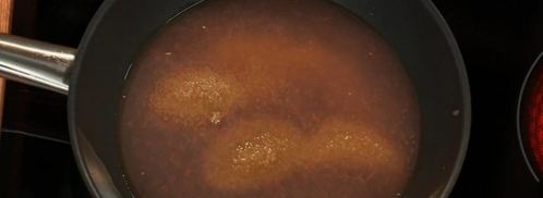 стейк на гриле с дыней, тыквой и ростками сои. Шаг 2