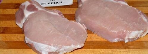 стейк с брюссельской капустой и сельдереем. Шаг 3