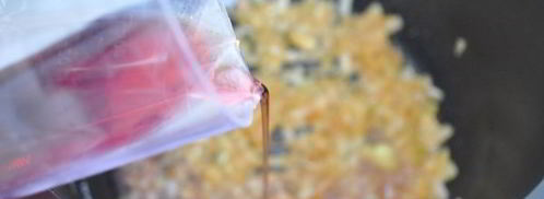 стейк с соусом из красного вина. Шаг 8