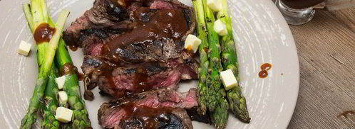 стейк со спаржей. Шаг 14