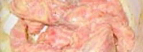 стейки из семги, маринованные в дижонской горчице с зеленым салатом. Шаг 3