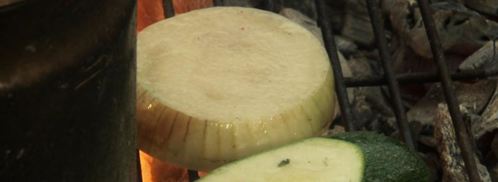 стейки из толстолобика с печеной морковью и овощами гриль. Шаг 2