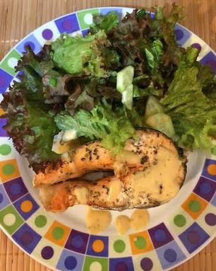 Стейки семги с прованскими травами