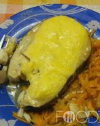 Стейки трески в духовке