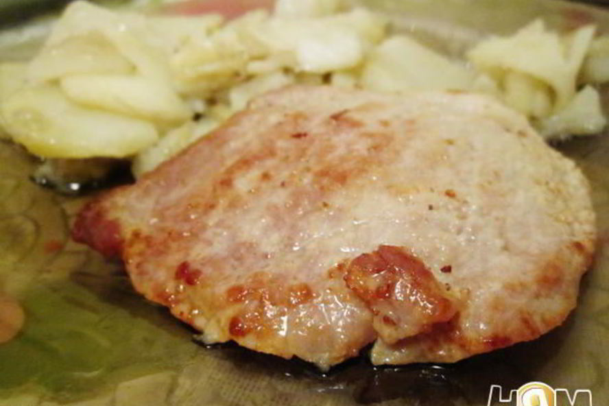 Рецепт свиного стейка