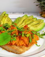 Тунцовые стейки с ананасовым чатни