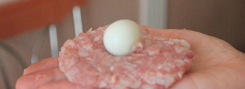 фаршированные перепелиными яйцами тефтели. Шаг 4