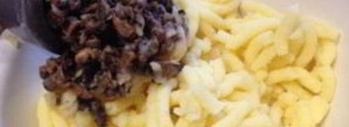 картофельные тефтели с грибами. Шаг 2