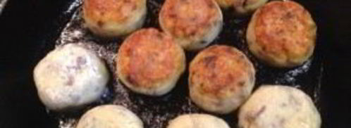 картофельные тефтели с грибами. Шаг 6