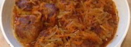 картофельные тефтели с грибами. Шаг 9