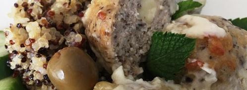 куриные тефтели с сюрпризом в сливочном соусе. Шаг 12