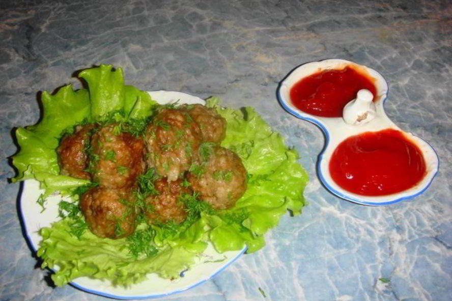 Рецепт кюфте — тефтелей по-гречески