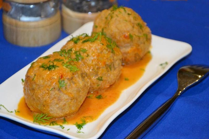 Рецепт мясных тефтелей с капустой