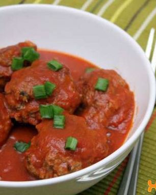 Мясные тефтели в томатном соусе