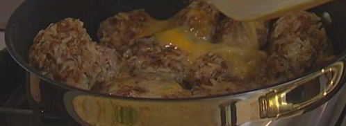 мясные тефтельки с рисом и зеленью. Шаг 10