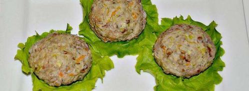 паровые тефтели с гречкой и кабачками. Шаг 5