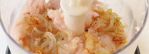 тефтели ежики из куриного филе в пароварке. Шаг 5