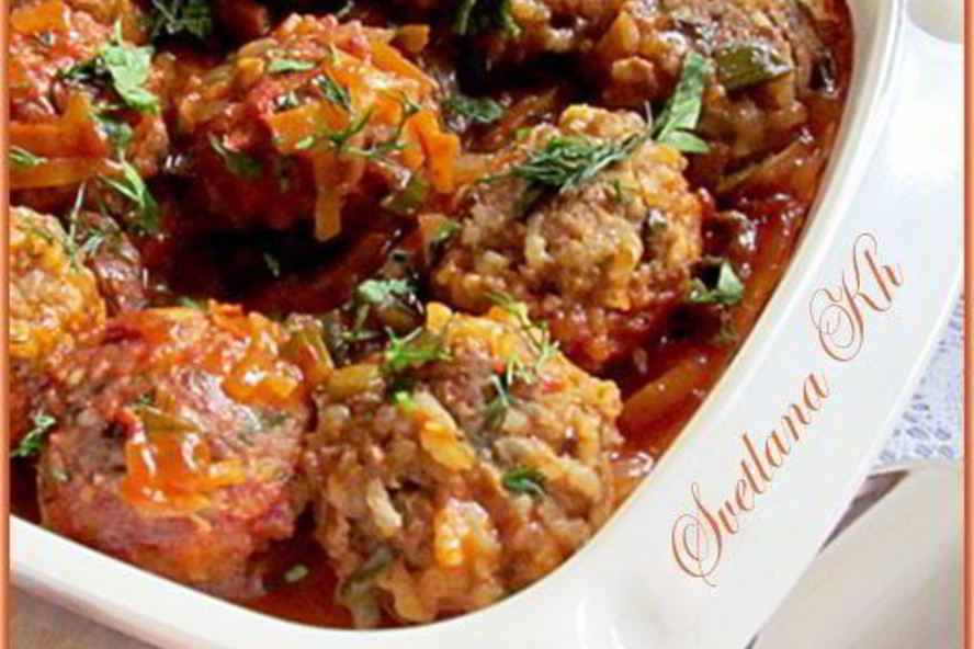 Рецепт тефтелей из духовки