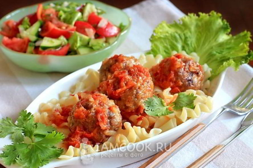 Рецепт тефтелей из говяжьего фарша с подливкой