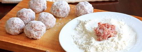 тефтели из говяжьего фарша с подливкой. Шаг 5