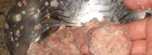 тефтели на пару. Шаг 3