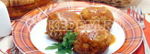 тефтели с рисом в духовке. Шаг 13