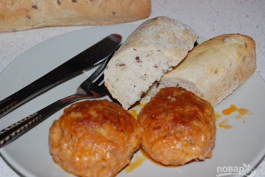 Рецепт тефтелей с рисом