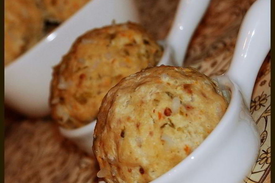 Рецепт тефтелек с овощами, на пару