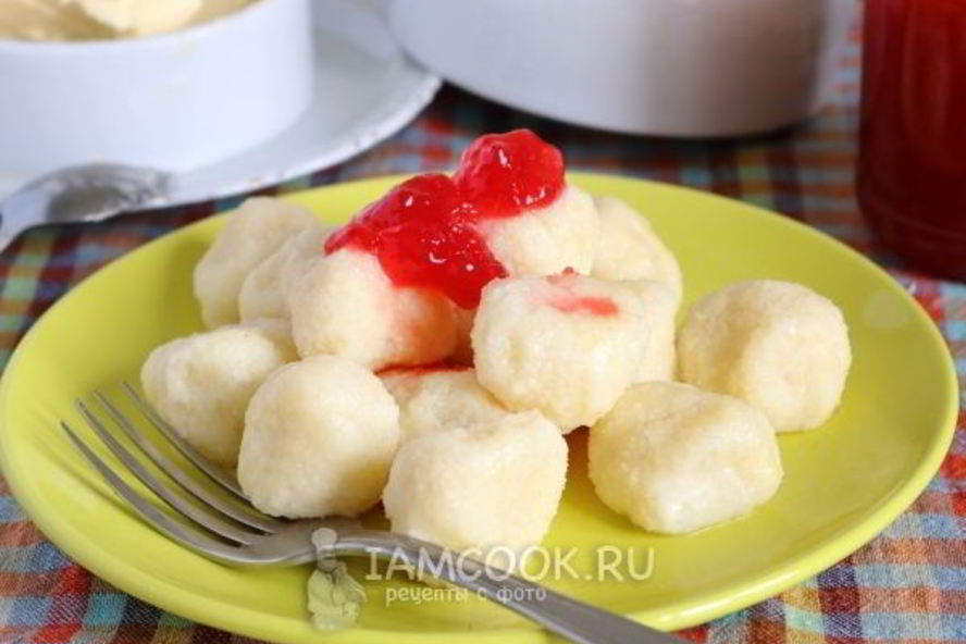 Рецепт ленивых вареников без муки