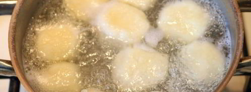 ленивые вареники без муки. Шаг 12