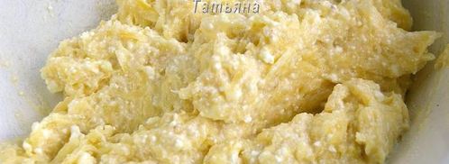 ленивые вареники с бананом и кабачком. Шаг 3