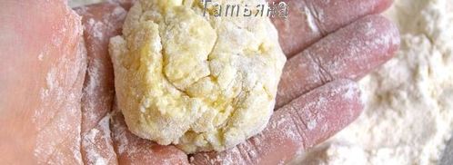 ленивые вареники с бананом и кабачком. Шаг 4