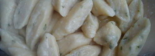 ленивые вареники с грибами. Шаг 5