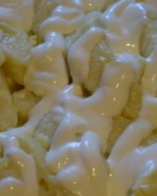 Ленивые вареники с творогом на манке