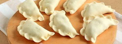 постные вареники с картошкой и грибами. Шаг 16