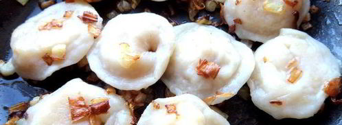 постные вареники с картошкой. Шаг 25